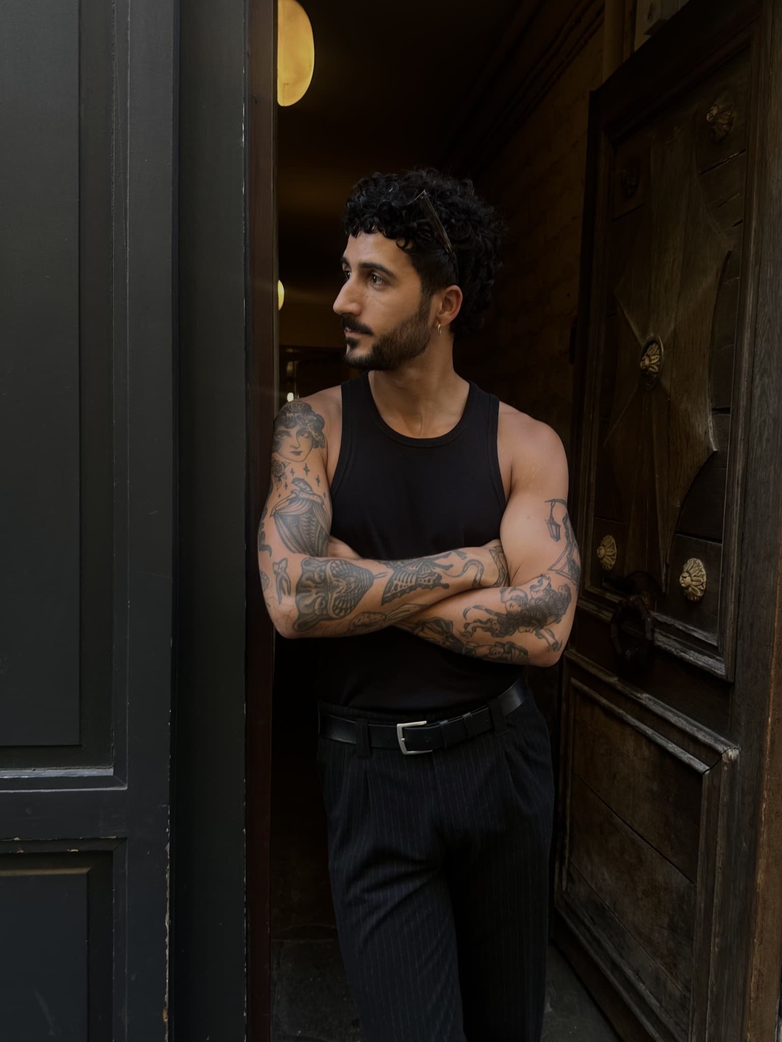 Tonymontattoo, resident tattoo artist at Wild Horse Studio in Paris